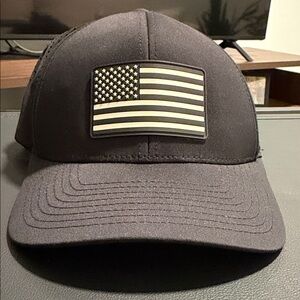 Black American Flag Cap